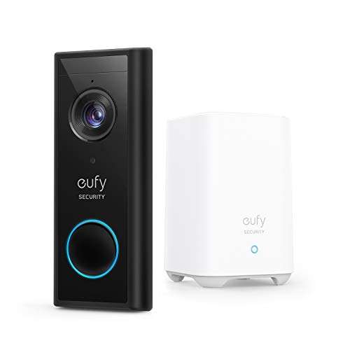 Kit sonnette vidéo 2K sans fil avec batterie Eufy Security Doorbell avec Homebase (vendeur tiers)