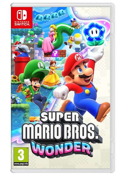 Super Mario Bros. Wonder sur Nintendo Switch (vendeur Carrefour + 1,97€ RP offerts)