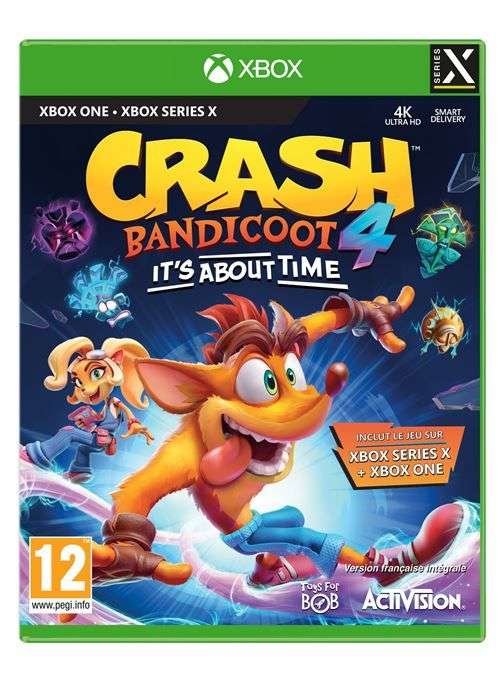 Crash Bandicoot 4: It’s About Time sur Xbox One/Series X|S (Dématérialisé - Store Argentine)