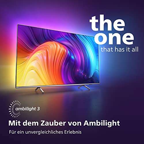 TV 43" Philips 43PUS8507/12 - 4K UHD, HDR10+, 60 Hz, Dolby Vision & Atmos, Ambilight 3, 3 Hauts-parleurs