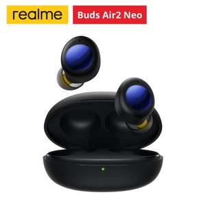 Écouteurs sans-fil Realme Buds Air 2 Neo Noir TWS - Bluetooth 5.2 (Vendeur tiers)