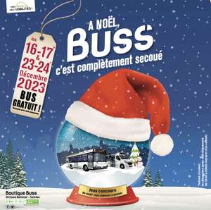 Bus et Allo’Bus (transport à la demande) gratuits les week-ends avant Noël - Saintes (17)