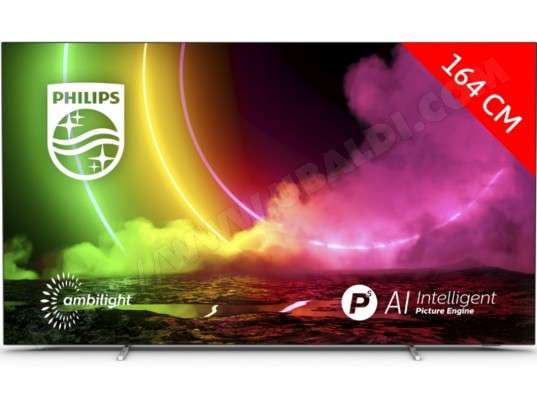 TV OLED 65" Philips 65OLED806 - 4K UHD, Android TV