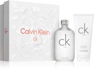 Coffret eau de toilette Calvin Klein Ck One - EDT (200 ml) + lait corporel parfumé (200 ml)