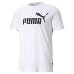 T-Shirt pour Homme Puma - Blanc, du S au XXXL