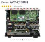 Amplificateur Home Cinéma Denon AVC-X3800H