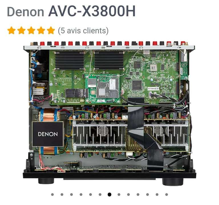 Amplificateur Home Cinéma Denon AVC-X3800H