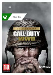 Call of Duty: WWII - Gold Edition sur Xbox One (Dématérialisé)