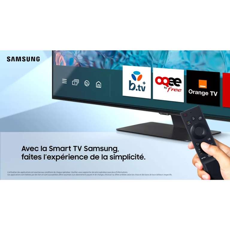 TV 55" Samsung QE55S95B (2022) - OLED, 4K UHD, 100 Hz, HDR10+, HLG, Smart TV (via ODR 600€)