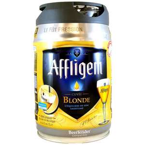 Lot de 4 fûts de bière Affligem compatibles BeerTender - 4x 5L (via 22.52€ sur la carte fidélité + 18.77€ via ODR Shopmium)