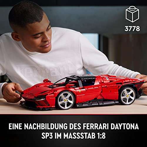 Jeu de construction Lego Technic Ferrari Daytona SP3 n°42143 (via remise panier)
