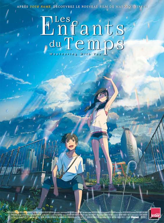 Film Les enfants du temps (Weathering With You) par Makoto Shinkai (dématérialisé - HD)