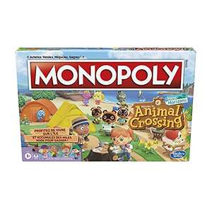 Jeu de société Monopoly édition Animal Crossing New Horizons (via coupon)