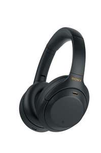 Casque audio sans-fil à réduction de bruit active Sony WH-1000XM4 - Bluetooth, noir (Frontaliers Belgique)
