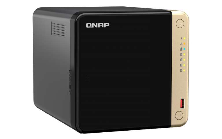NAS Qnap S-464-4G - 4 baies (sans disque), 4 Go RAM (Frontaliers Suisse)