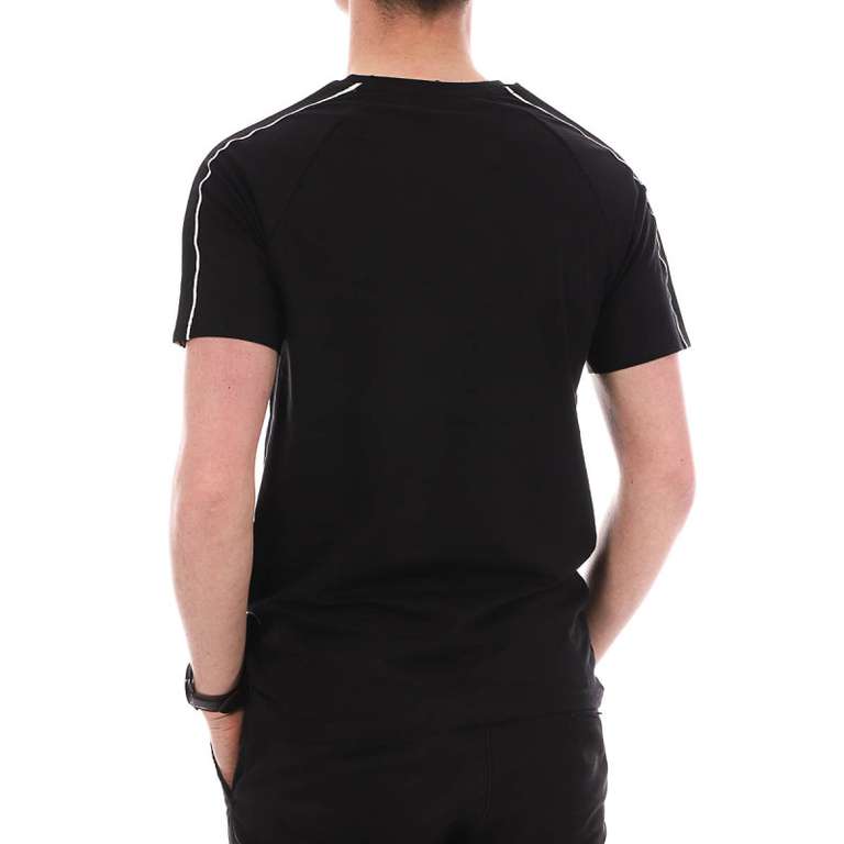T-Shirt Airness Capri Homme - 100% Coton - Noir (du S au XXL)