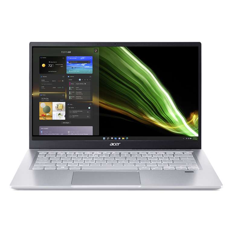 PC Portable 14" Acer Swift 3 - Ryzen 5 5500U, 16Go de Ram, SSD 512Go