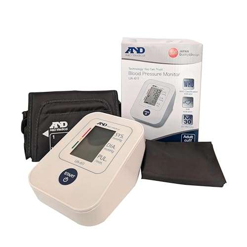 Tensiomètre électronique avec détection d’arythmie A&D Medical UA-611