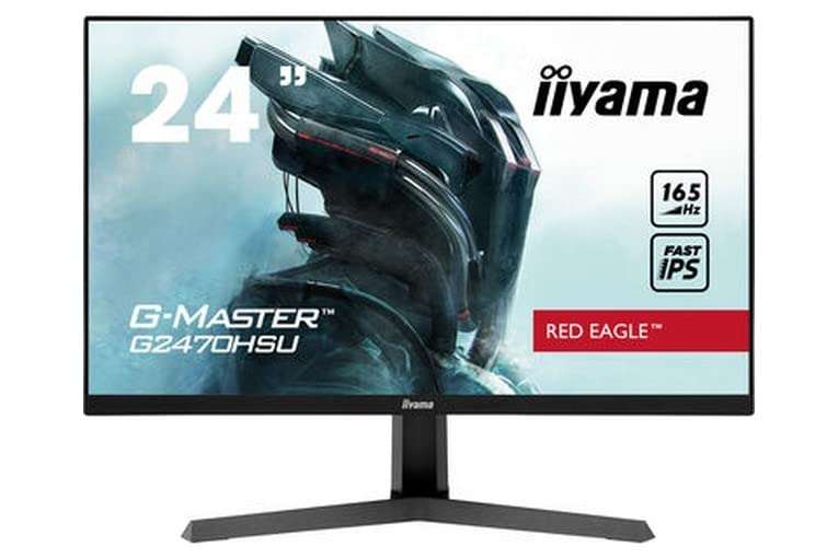 Écran PC 23.8" Iiyama G-Master G2470HSU-B1 - full HD, LED IPS, 165Hz, 0.8 ms, FreeSync