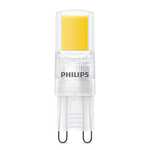 Lot de 2 ampoules Philips LED Capsule G9 - 40W, Blanc Chaud, Verre
