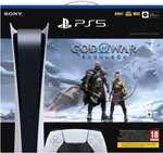 Pack Console PS5 Numérique + God of War : Ragnarok