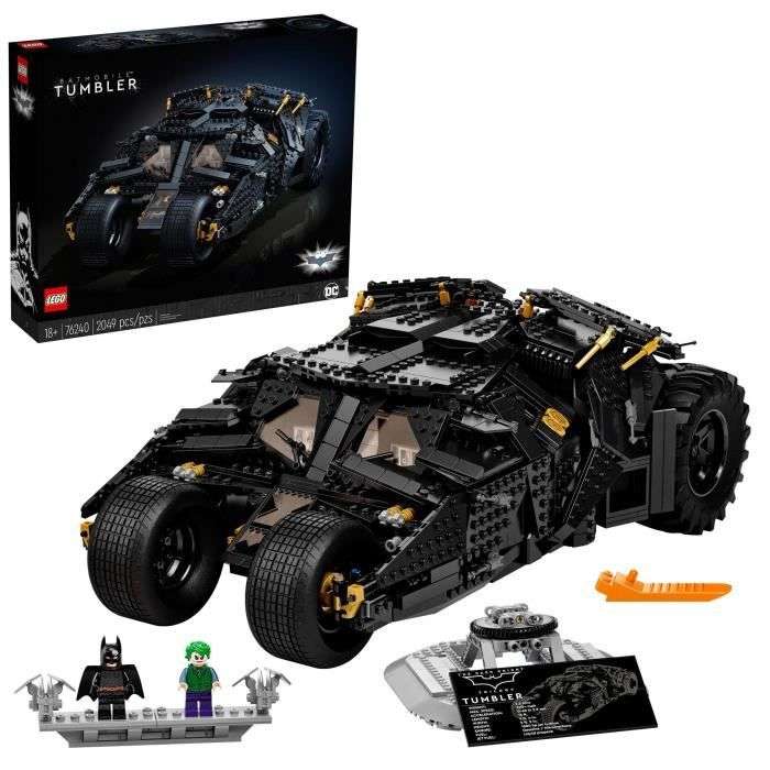 [CDAV] Jeu de construction Lego DC Batman (76240) - La Batmobile Tumbler