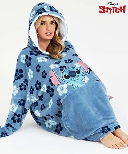 Pull Plaid pour Femme Disney Stitch -Taille unique (Via coupon