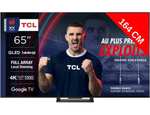 TV 65" TCL 65QLED870 - QLED 4K, 144Hz, Dolby Atmos (via ODR de 150€)