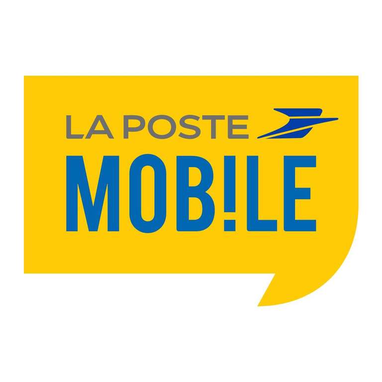 Forfait Mobile La Poste - Appels / SMS / MMS illimités + 100 Go de DATA 4G (sans engagement / pendant 12 Mois)