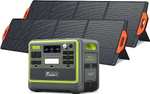 Station électrique portable FOSSiBOT F2400 - 2400W, stockage 2048 Wh, vert ou noir (entrepôt Europe)