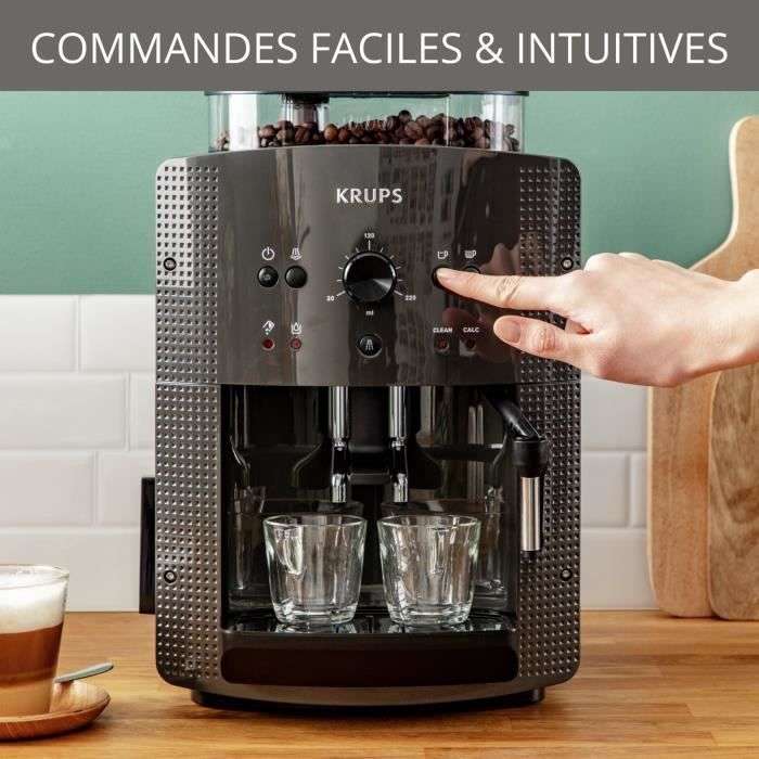 Cette machine à café à grains Krups est en promo chez Cdiscount !
