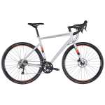 Vélo de Gravel Serious Valparola X Disc Shimano Tiagra 34/48 Argent