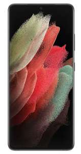 Smartphone 6.8" Samsung Galaxy S21 Ultra 5G - 128 Go, Noir fantôme (+33.65€ en Rakuten Points)