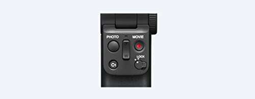 Pack Appareil photo numérique Sony Vlog Camera ZV-1F (écran pliable et rotatif, vidéo 4K, ralenti) + poignée Bluetooth GPVPT2BT