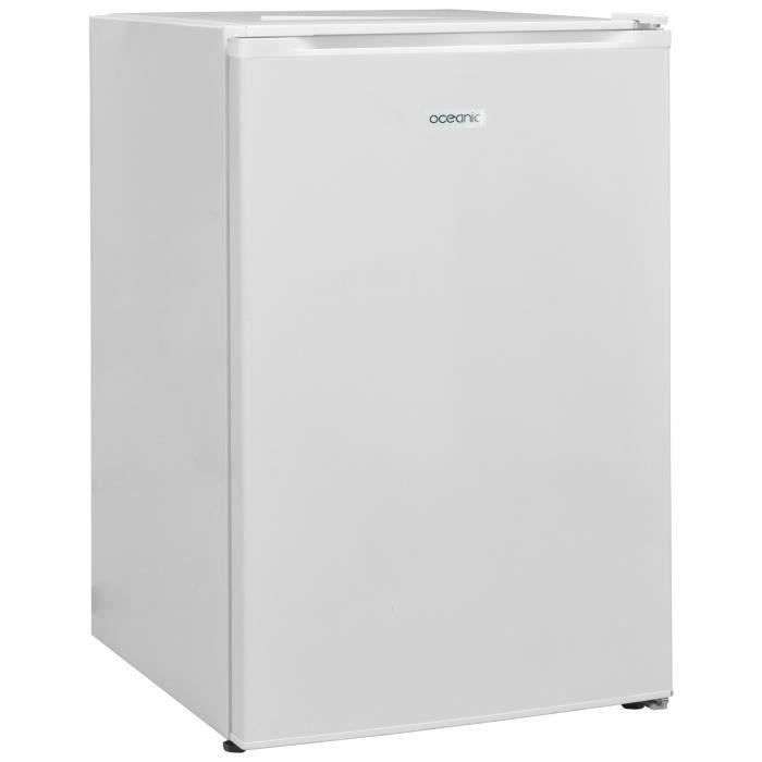 Réfrigérateur Oceanic OCEARTT121W - 1 porte, 121L, L54 x H 83,8 x P 59,5