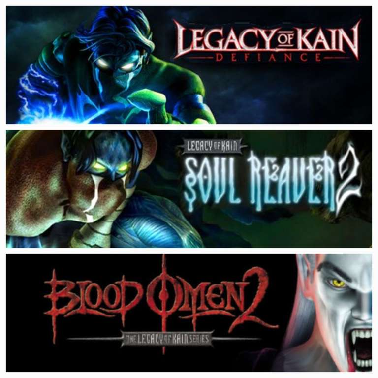 Franchise Legacy of Kain - Ex : Legacy of Kain: Defiance, Soul Reaver 2 ou Blood Omen 2 sur PC (Dématérialisé)