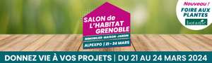 Entrée gratuite au salon de l'habitat - Alpexpo Grenoble (38)