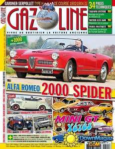 Abonnement 1 an magazine Gazoline