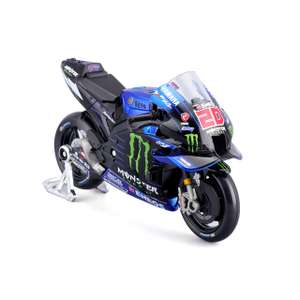 Réplique Moto Maisto Yamaha Factory Moto GP Racing 20 Fabio Quartararo - Echelle 1/18