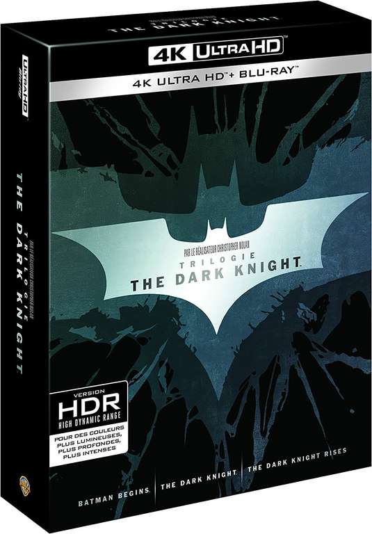 [Prime] Coffret Blu-Ray 4K UHD + Blu-Ray The Dark Knight - La Trilogie