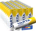 Lot de 30 piles alcalines Varta Energy AA