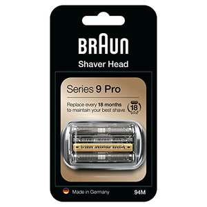 Tête de rasoir électrique Braun Series 9 Pro, 94M, chrome