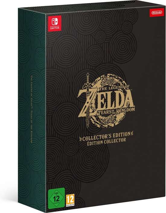 Coffret The Legend of Zelda : Tears of the Kingdom sur Nintendo Switch (Edition Collector) - Frontaliers Belgique