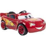 Voiture électrique Disney Cars "Flash McQueen" - Batterie 6V, Eclairs clignotants, feux fonctionnels & sons