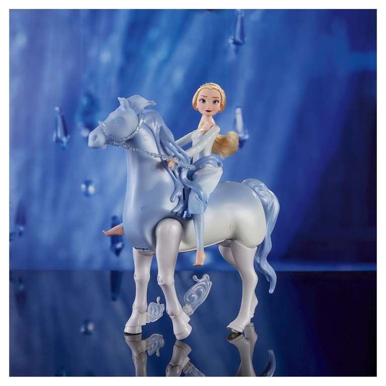 Poupée Elsa La Reine des Neiges 2 et son cheval Nokk interactif