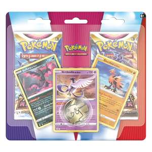 50% de remise sur les Packs Pokémon - Ex : Pack Pokémon Epée et Bouclier 2 boosters - Oiseaux légendaires