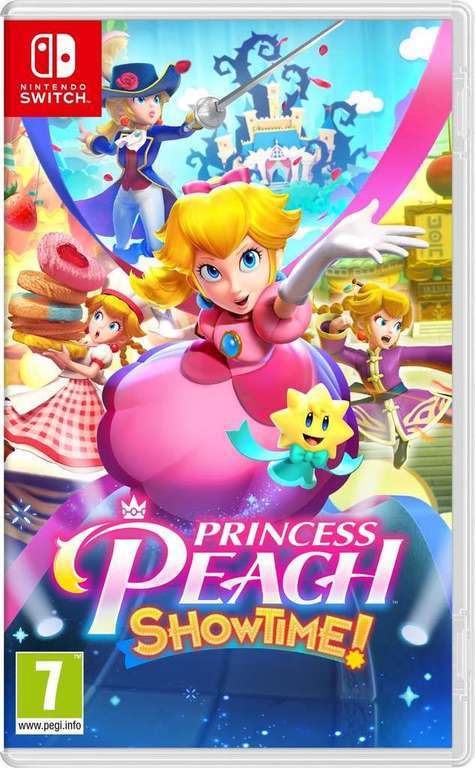 Jeu Princess peach : showtime sur Nintendo Switch (via retrait magasin)
