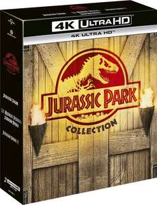 Coffret Blu-Ray 4K UHD Jurassic Park 3 Films - La Collection (Via remise panier)