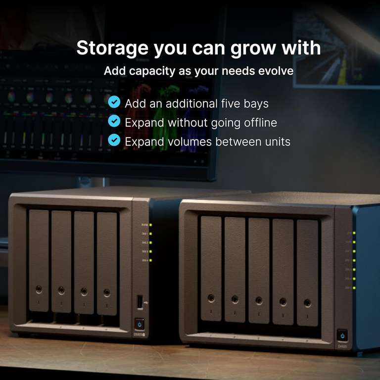 NAS Synology DS214 2 Baies 512Mo DDR3 Double