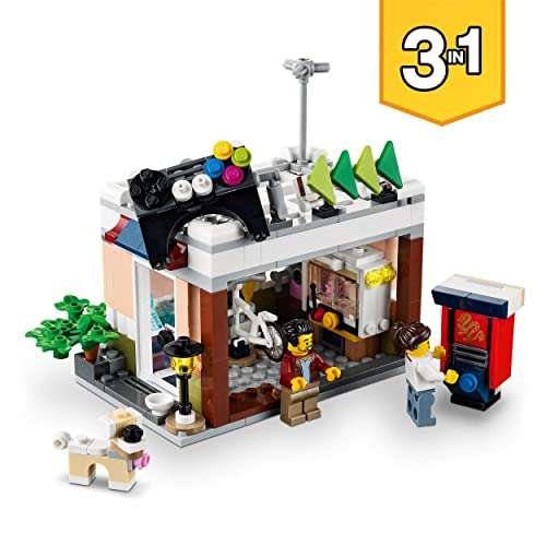 LEGO 31131 Creator 3-en-1 Le Magasin de Nouille du Centre-Ville